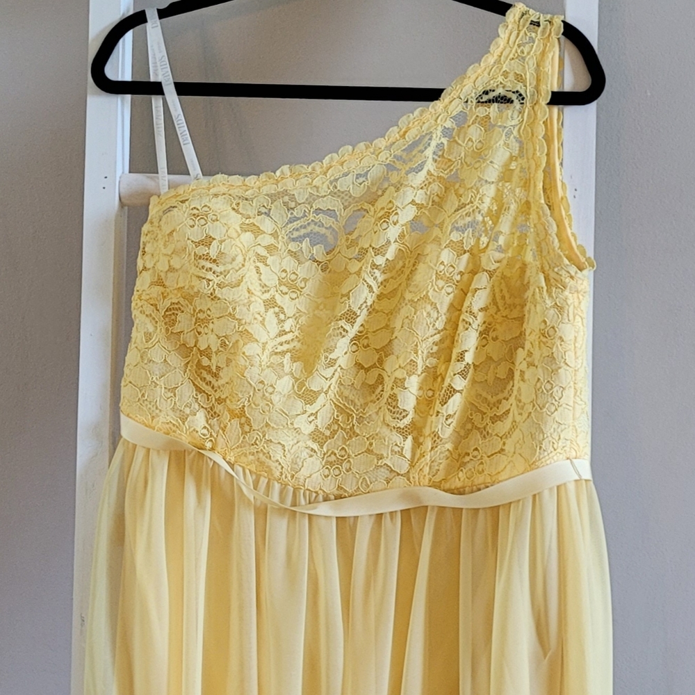 Davids bridal, short, size 16, dress